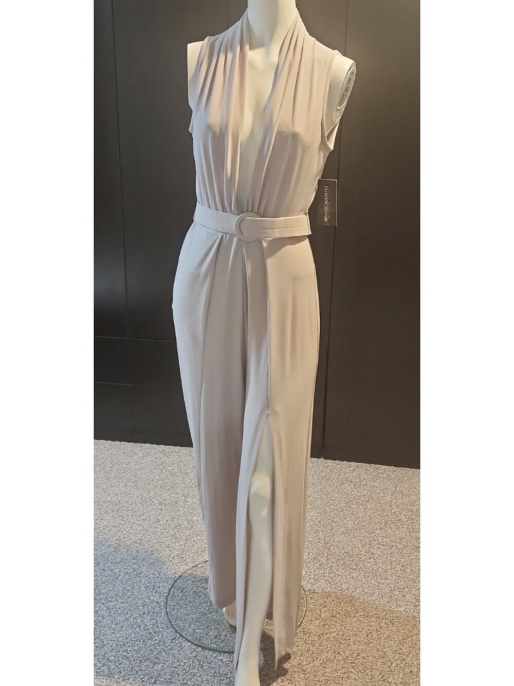 RINASCIMENTO size M Jumpsuit Halter Top womens sexy Pant Dress stretch romper